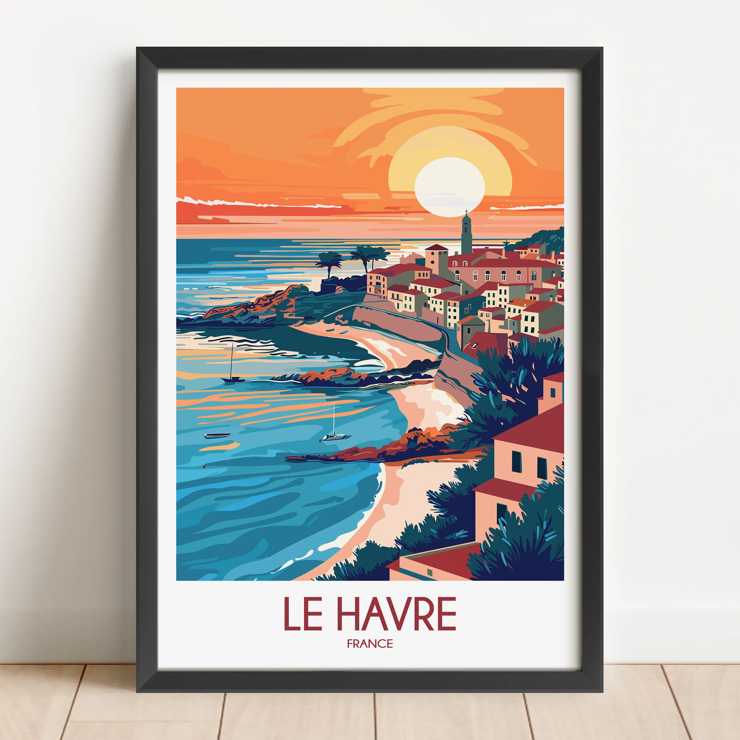 Le Havre Scenic Landscape Art