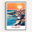 Le Havre Souvenir Poster Print