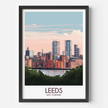 Leeds Souvenir Poster Print
