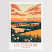 Leicestershire Destination Art Gift