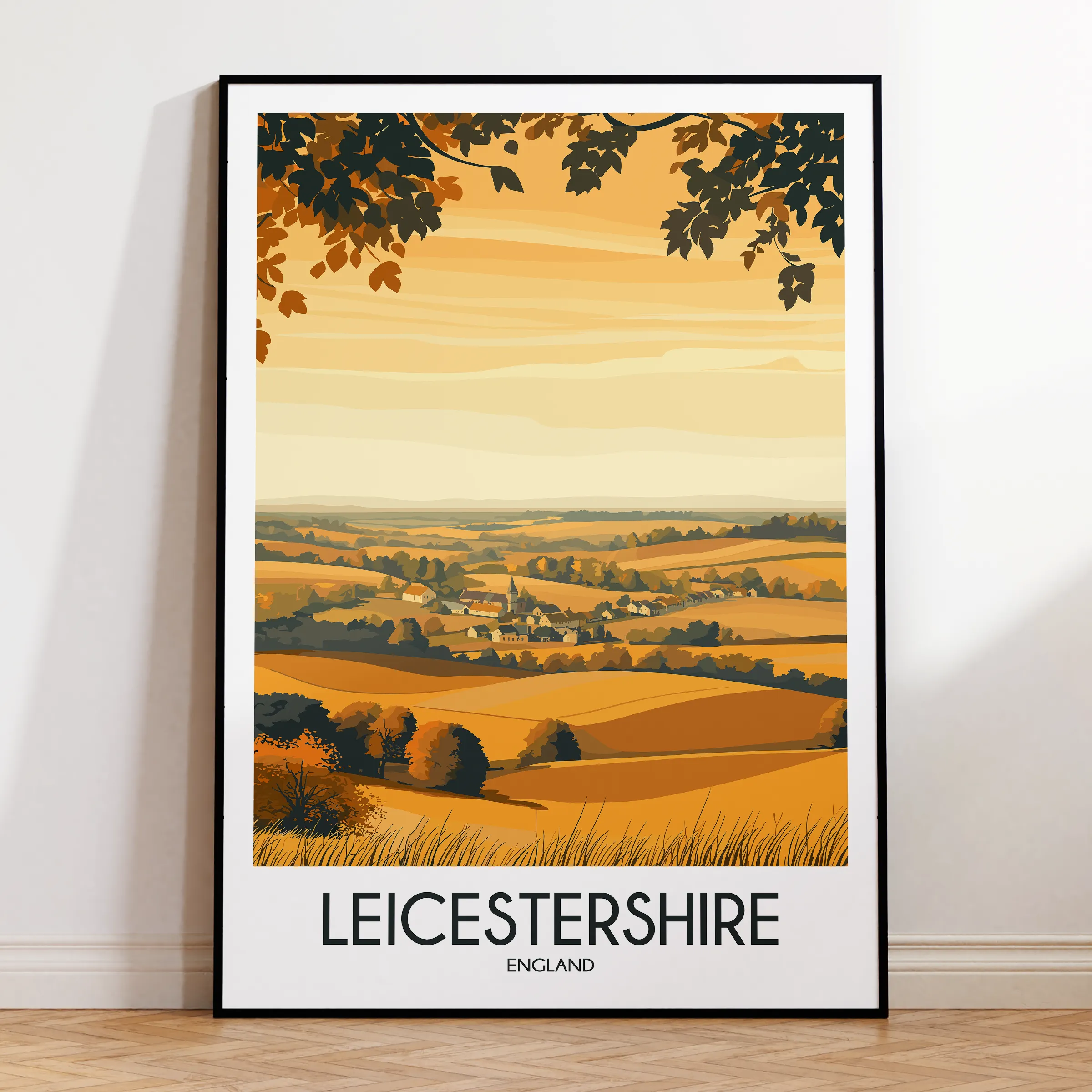Leicestershire Destination Art Gift