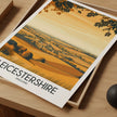 Leicestershire Souvenir Poster Print