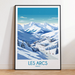 Les Arcs Gallery Quality Print