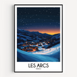 Les Arcs Gallery Quality Print