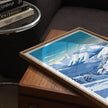Les Arcs Modern Travel Poster