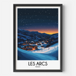 Les Arcs Scenic Landscape Art