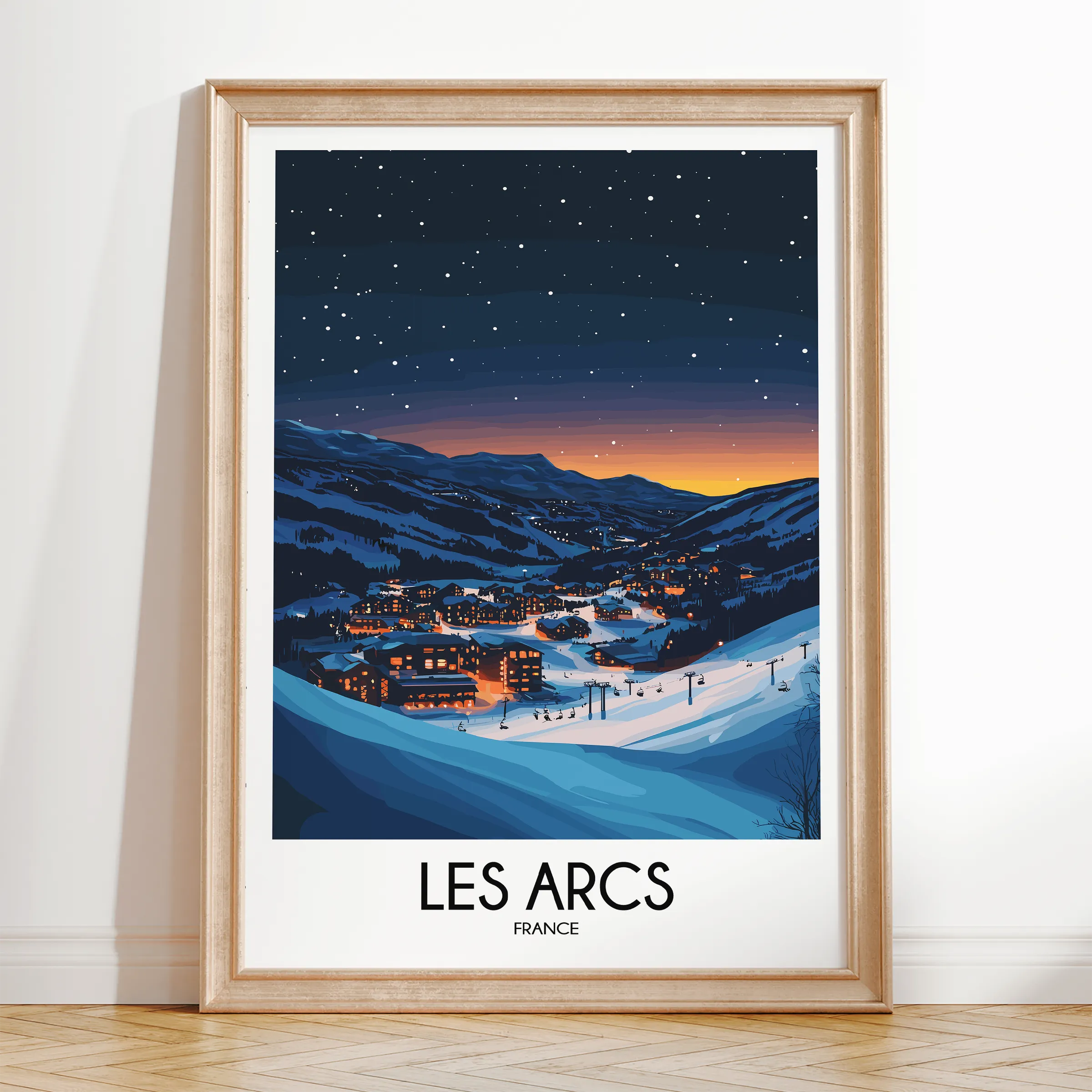 Les Arcs Travel Memory Gift