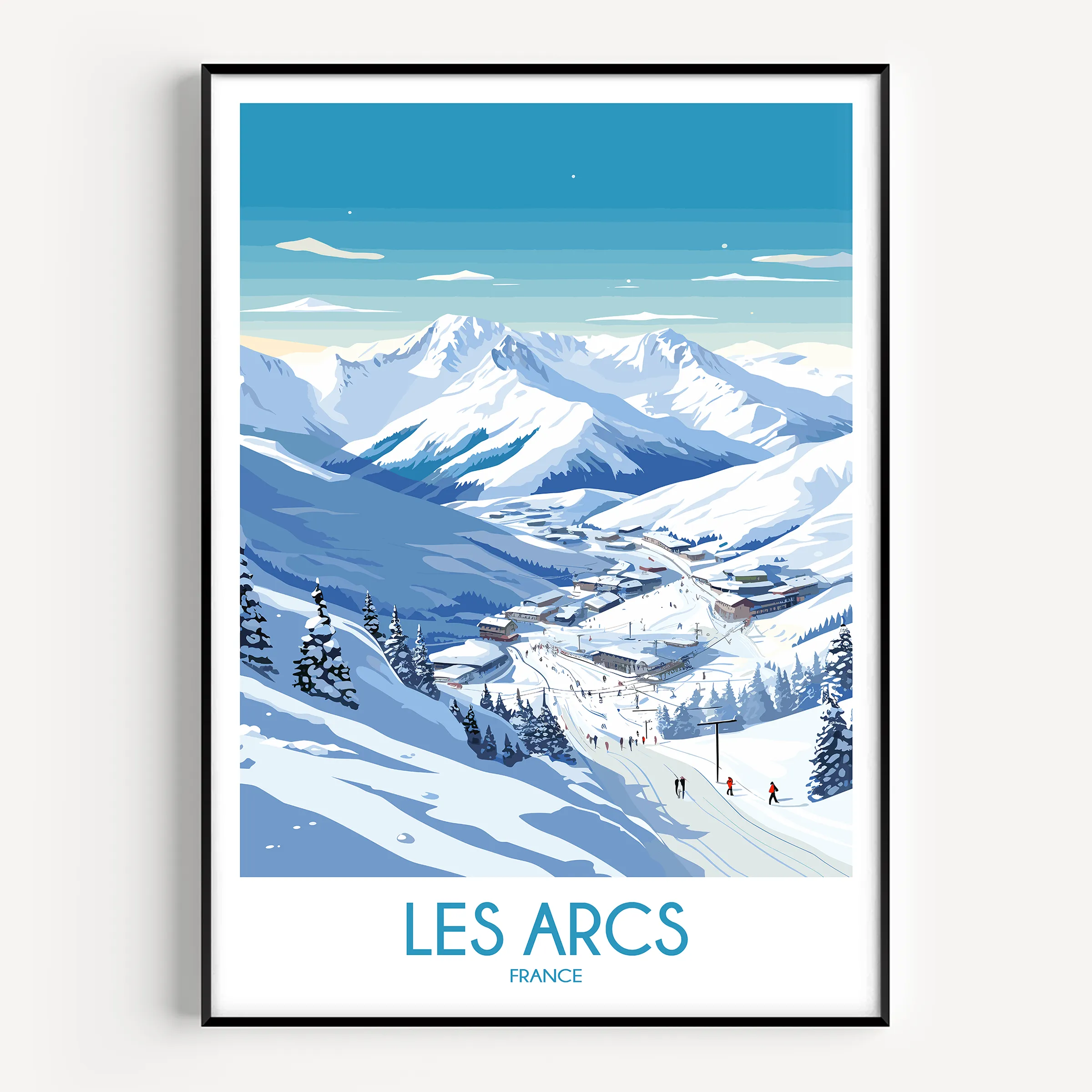 Les Arcs Travel Memory Gift