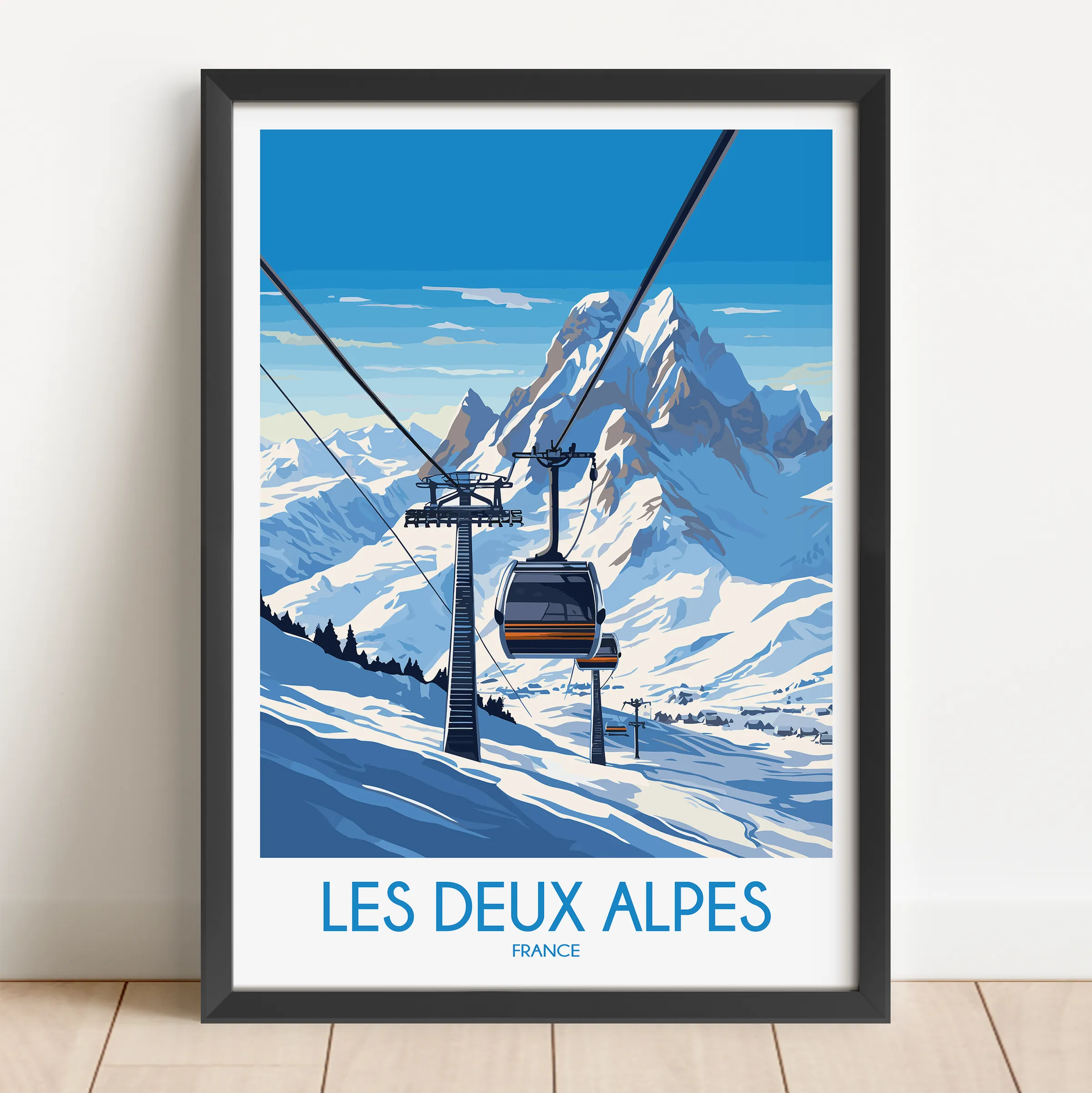 Les Deux Alpes Gallery Quality Print