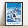 Les Deux Alpes Gallery Quality Print
