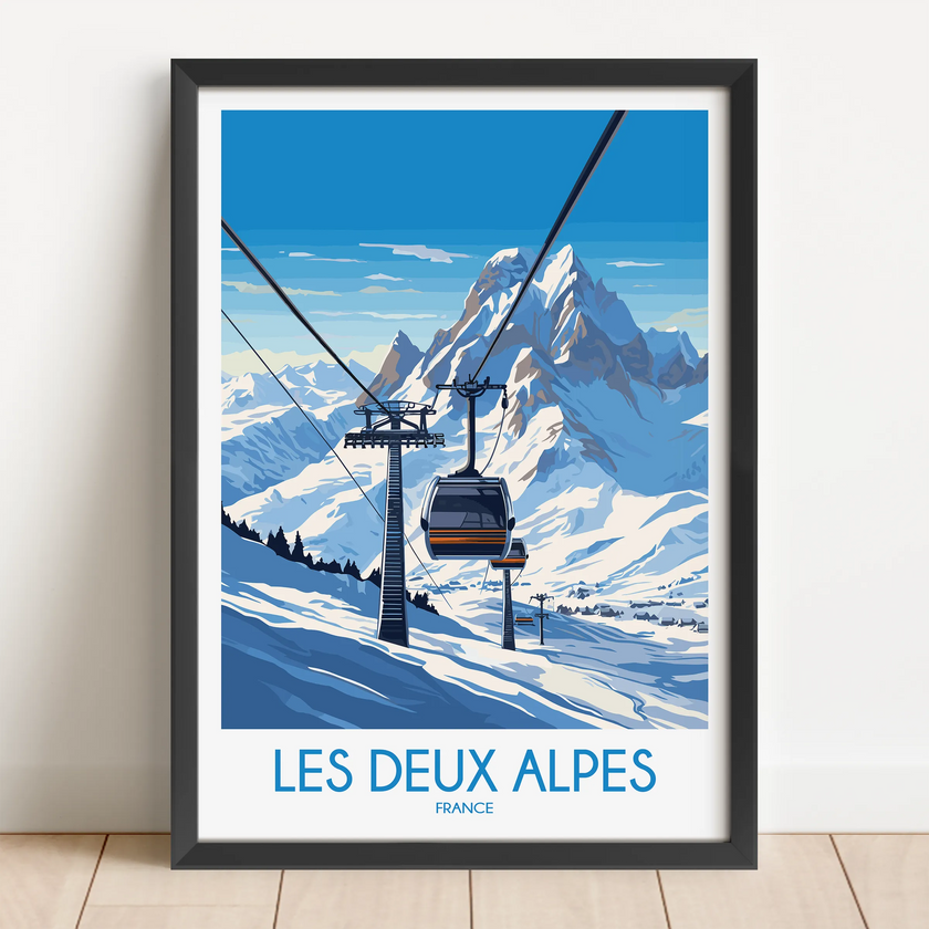 Les Deux Alpes Gallery Quality Print