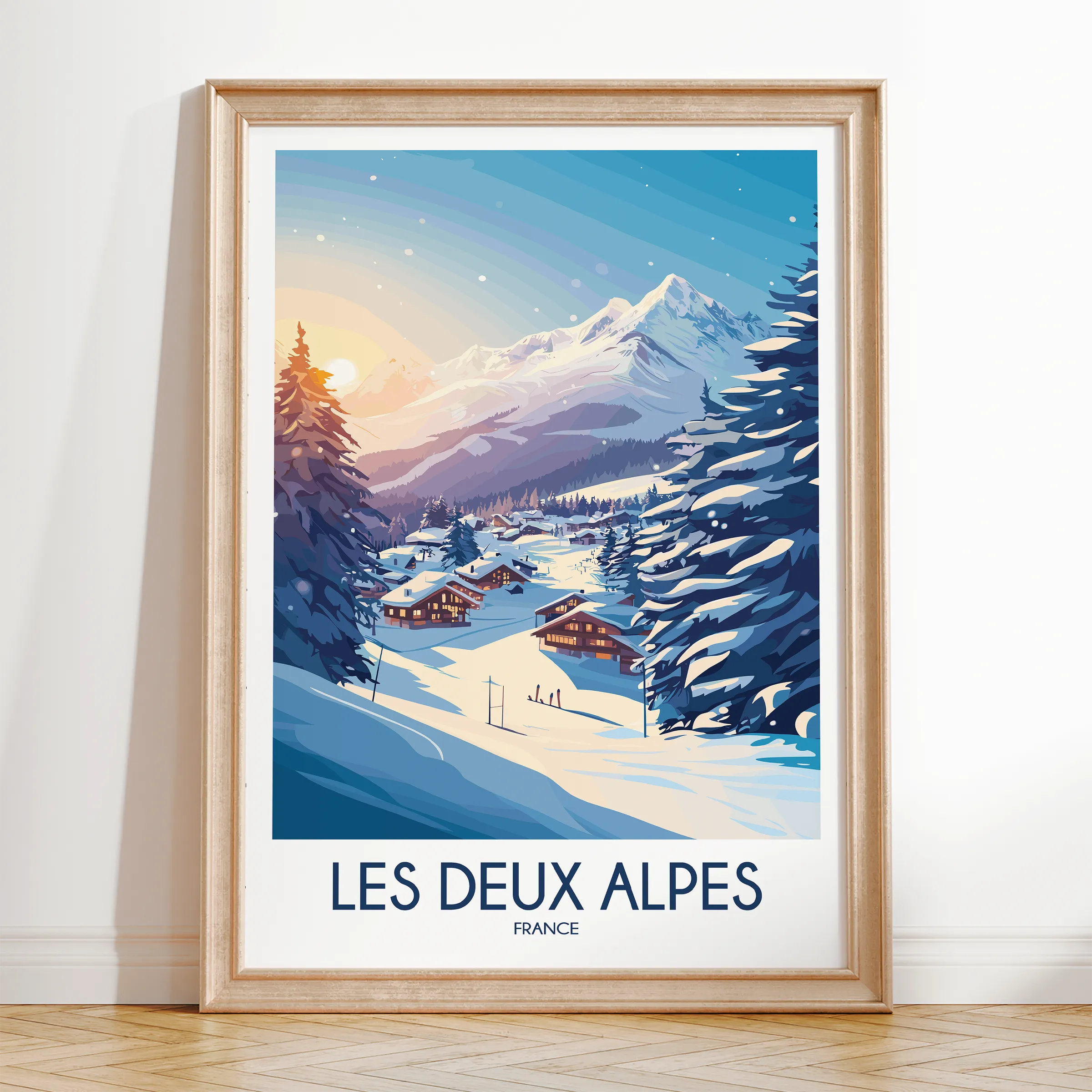 Les Deux Alpes Home Office Decor