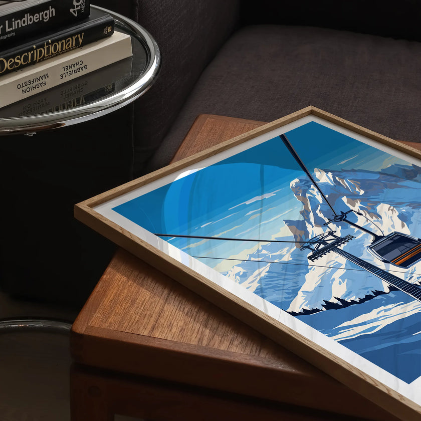 Les Deux Alpes Scenic Landscape Art