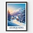 Les Deux Alpes Scenic Landscape Art