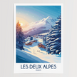 Les Deux Alpes Travel Memory Gift
