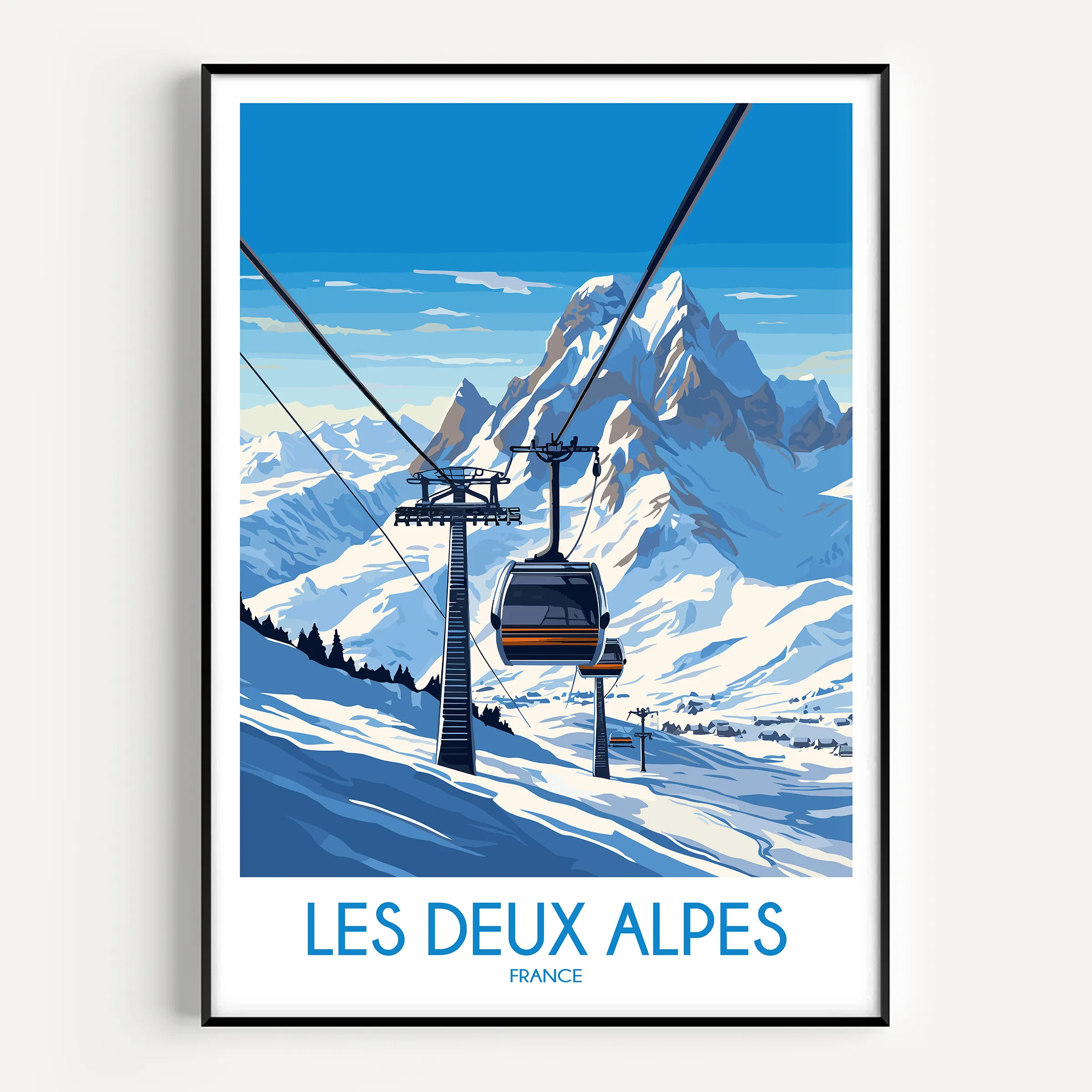 Les Deux Alpes Travel Memory Gift