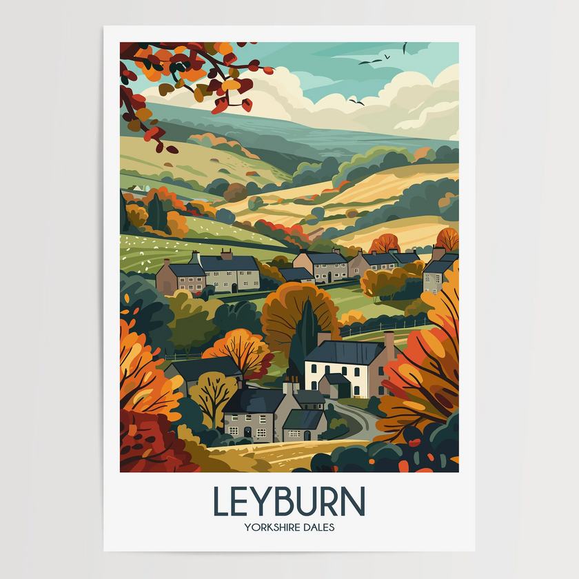 Leyburn Destination Art Gift