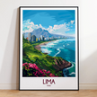 Lima Scenic Landscape Art