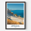 Limassol Modern Travel Poster