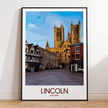 Lincoln Cathedral Scenic Landscape Art