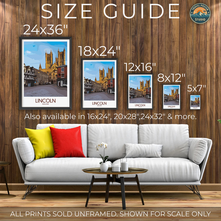 Lincoln Cathedral Travel Memory Gift