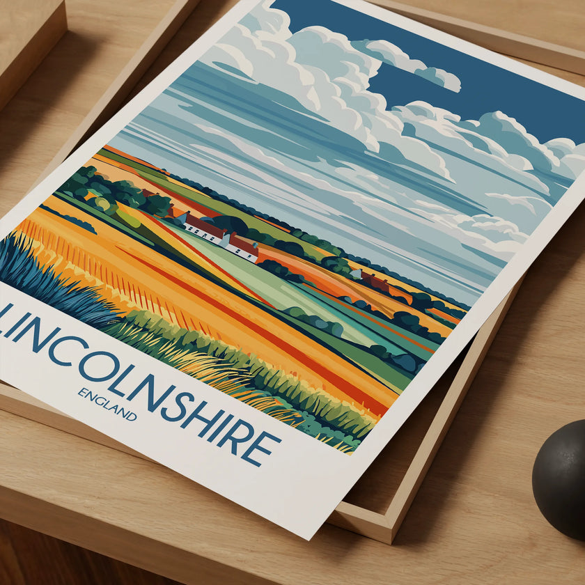 Lincolnshire Destination Art Gift