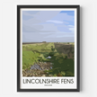 Lincolnshire Fens Scenic Landscape Art