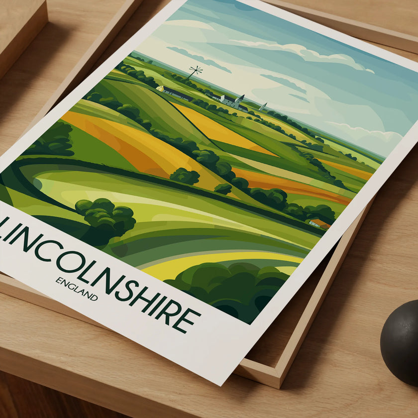 Lincolnshire Minimalist Wall Art