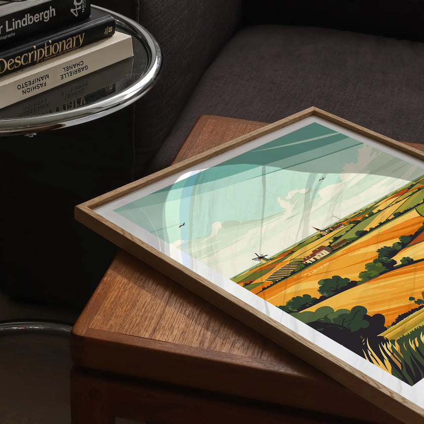 Lincolnshire Scenic Landscape Art
