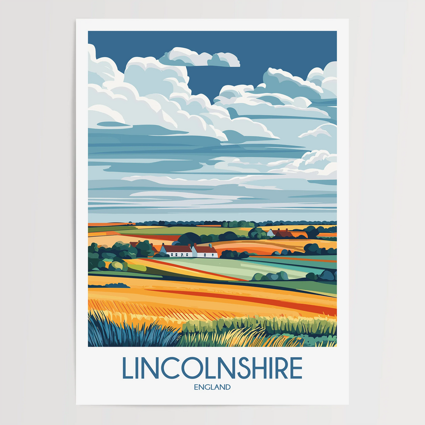 Lincolnshire Scenic Landscape Art