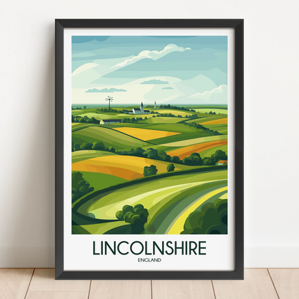 Lincolnshire Scenic Landscape Art