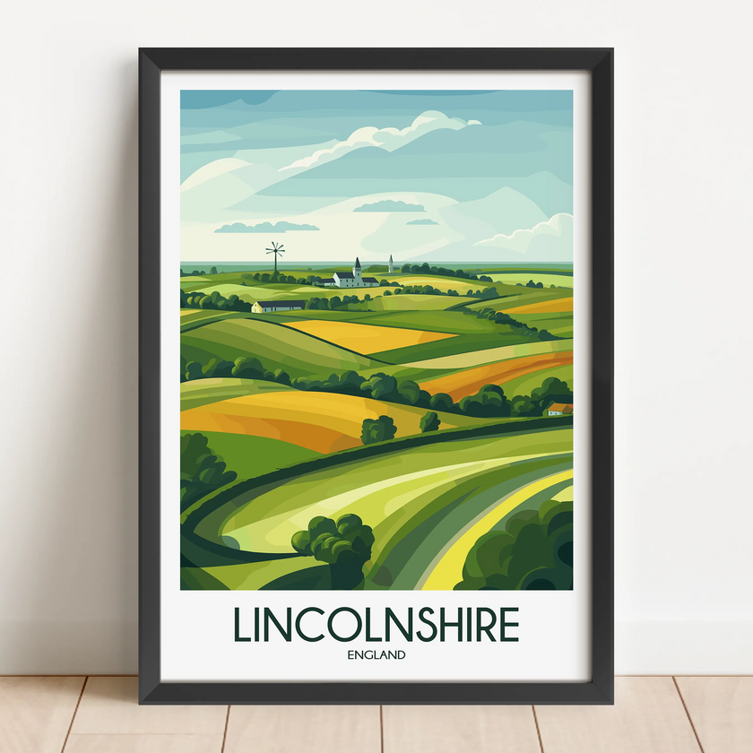 Lincolnshire Scenic Landscape Art
