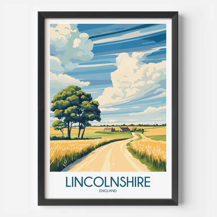 Lincolnshire Scenic Landscape Art