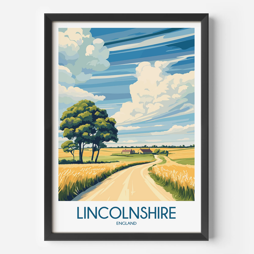 Lincolnshire Scenic Landscape Art
