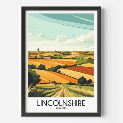 Lincolnshire Scenic Landscape Art