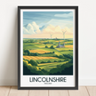 Lincolnshire Souvenir Poster Print