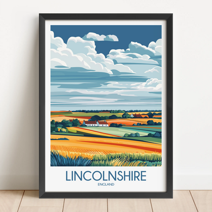 Lincolnshire Souvenir Poster Print