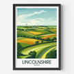 Lincolnshire Souvenir Poster Print