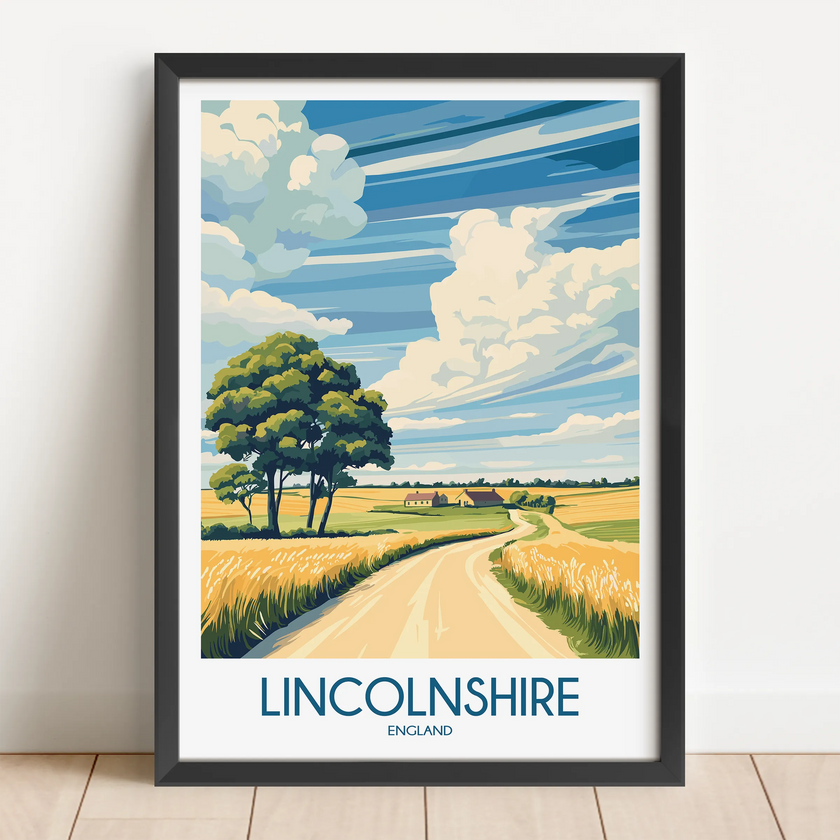 Lincolnshire Travel Memory Gift