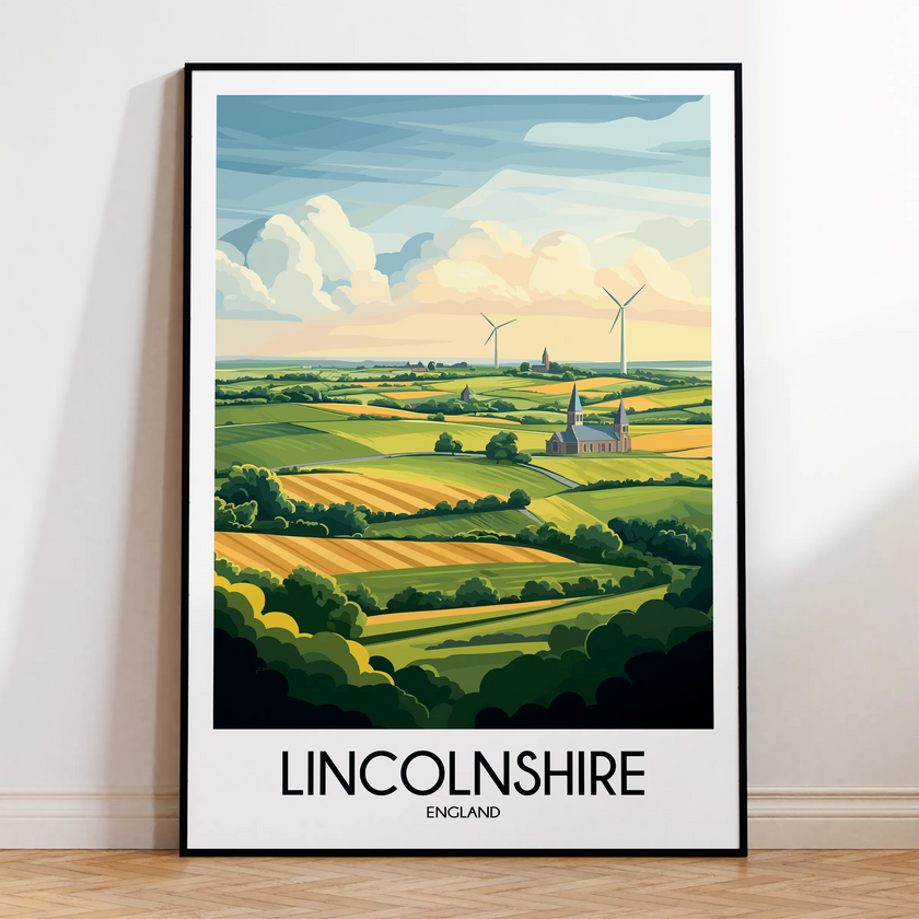 Lincolnshire Travel Memory Gift