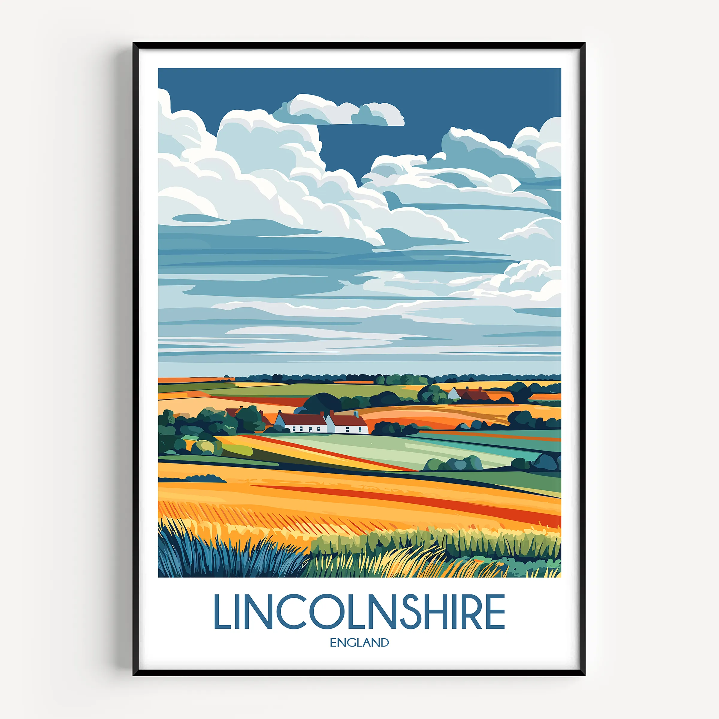 Lincolnshire Travel Memory Gift