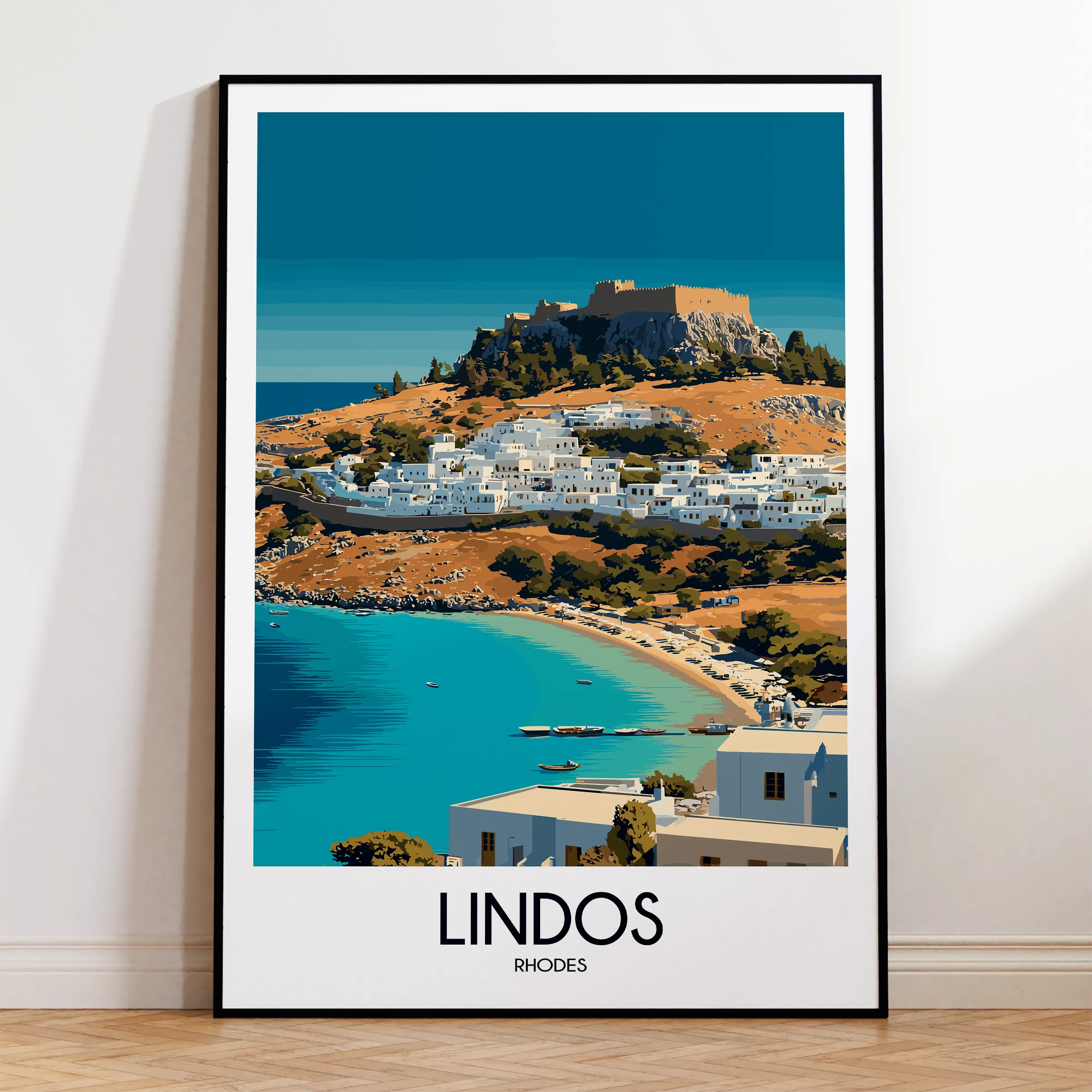Lindos Travel Memory Gift