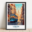 Lisbon Destination Art Gift