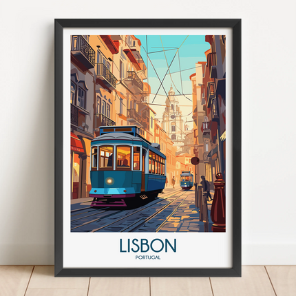 Lisbon Destination Art Gift