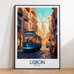 Lisbon Scenic Landscape Art