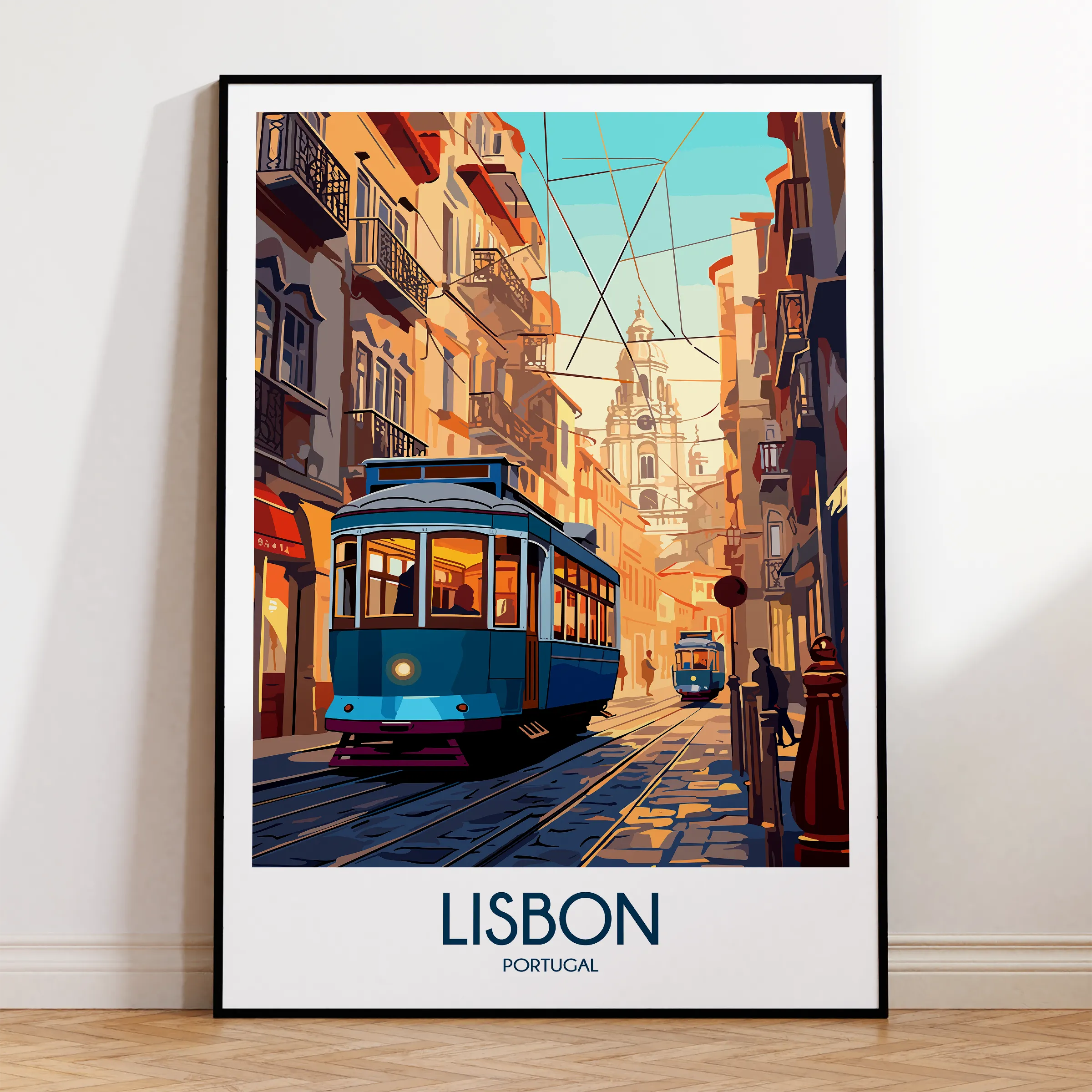 Lisbon Souvenir Poster Print