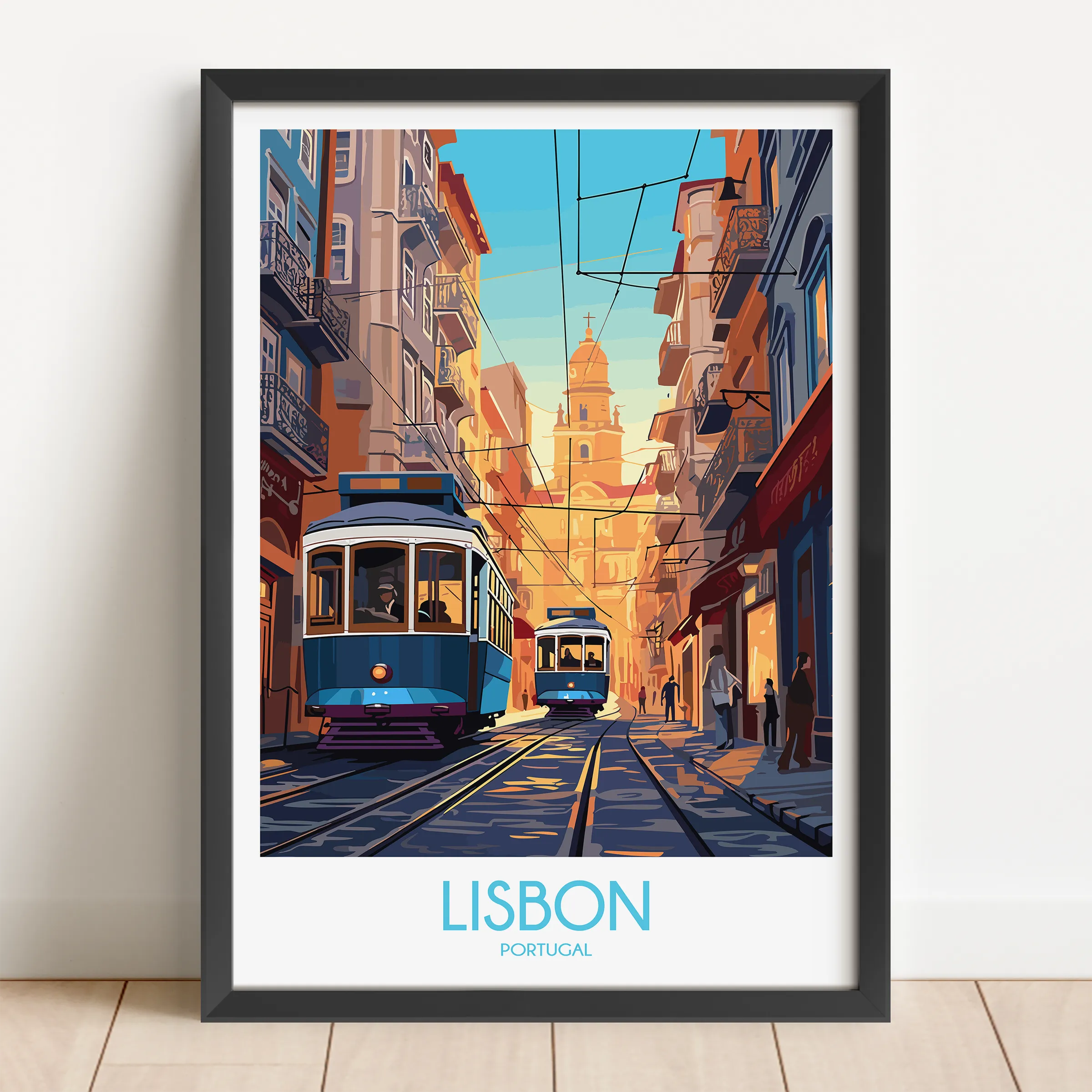 Lisbon Tram Gallery Quality Print