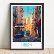 Lisbon Tram Gallery Quality Print