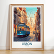 Lisbon Travel Memory Gift