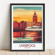Liverpool Destination Art Gift